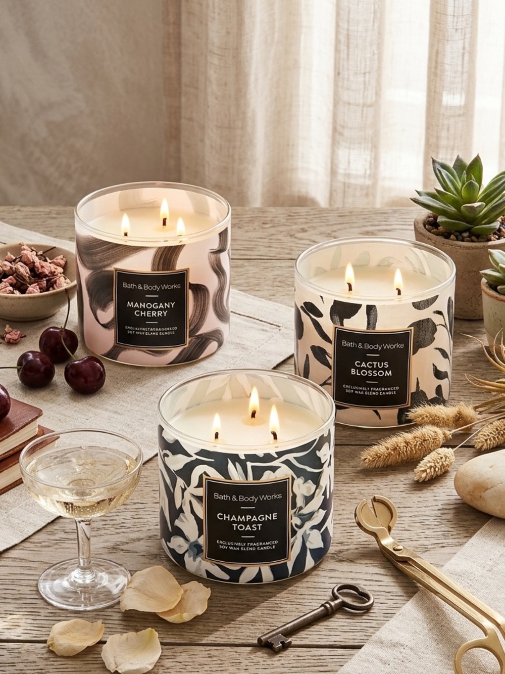 Bath & Body Works 3-Wick Candles - Picture 2 of 2